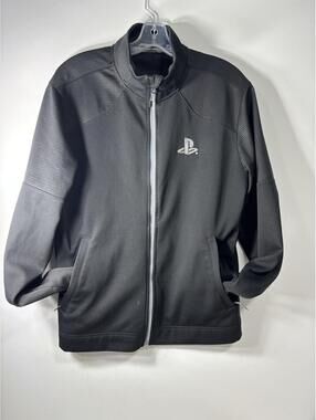 Y2K PlayStation zip up jacket Sz M